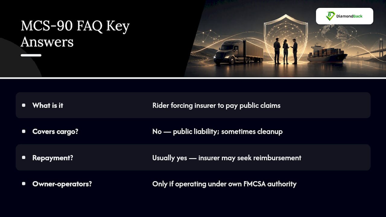 Frequently Asked Questions About the MCS-90 Endorsement — overview diagram