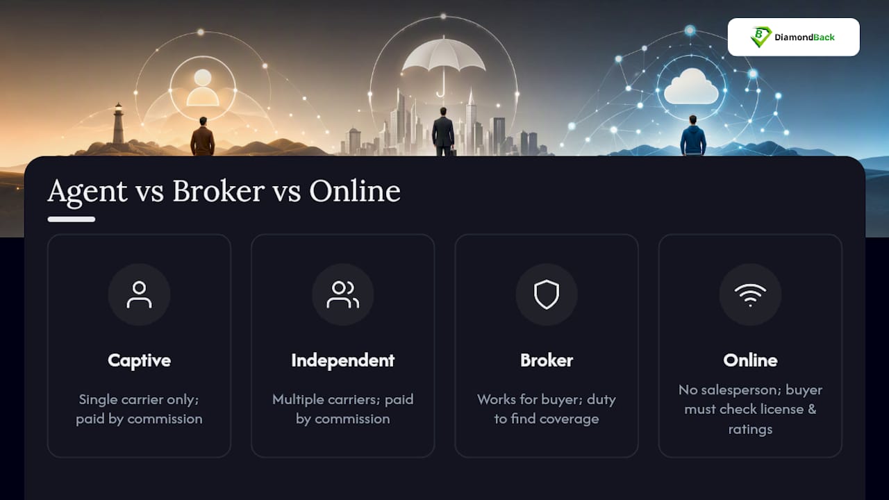 Comparison of insurance buying channels