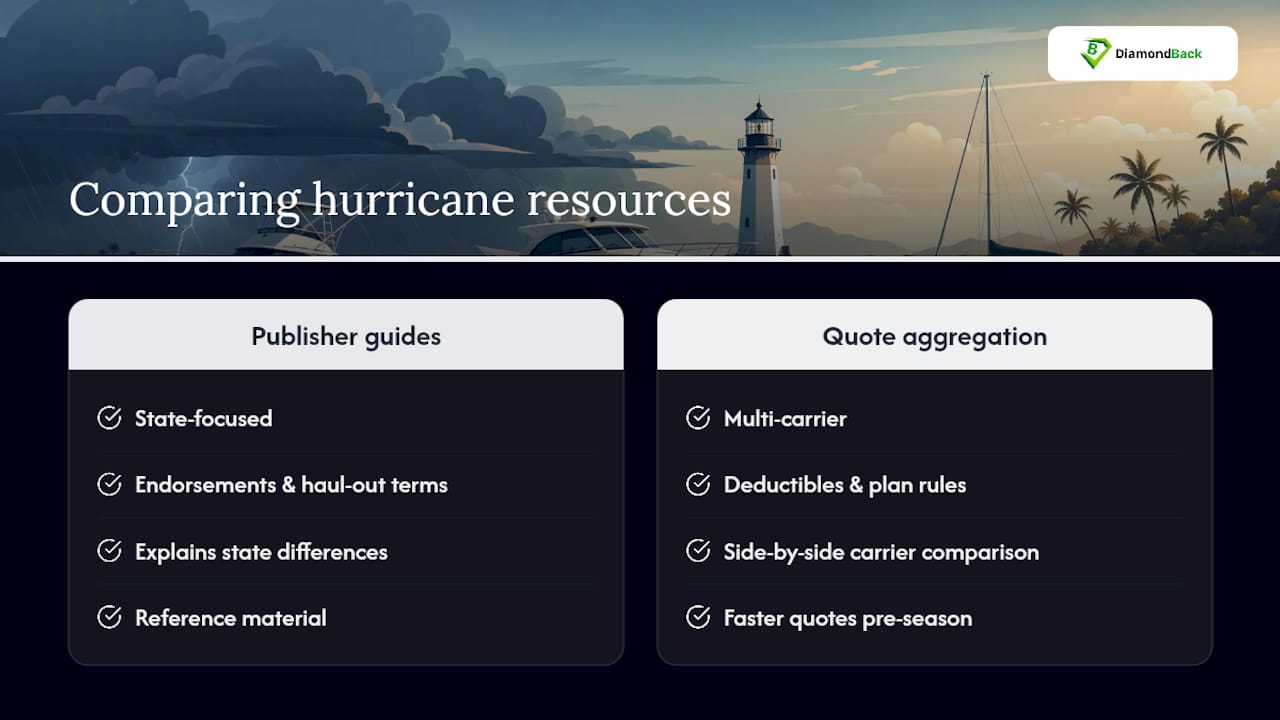 Publisher Resources for Comparing Hurricane Coverage — overview diagram