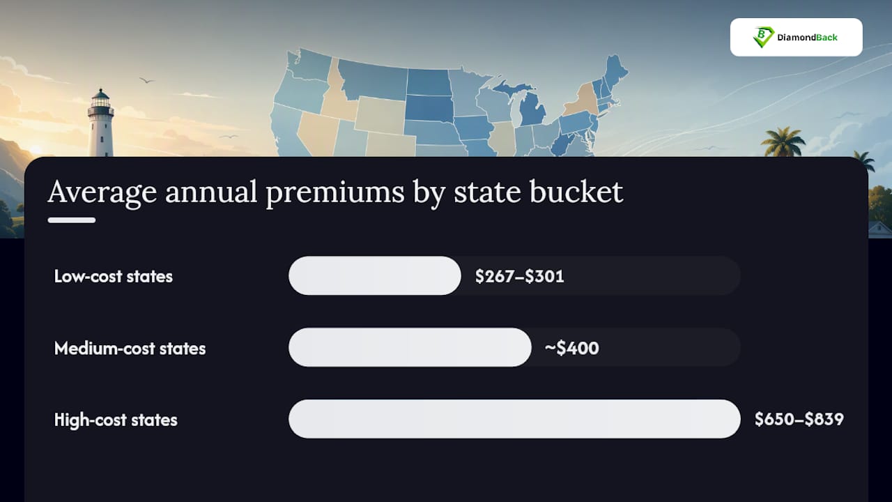 State cost buckets for yacht insurance
