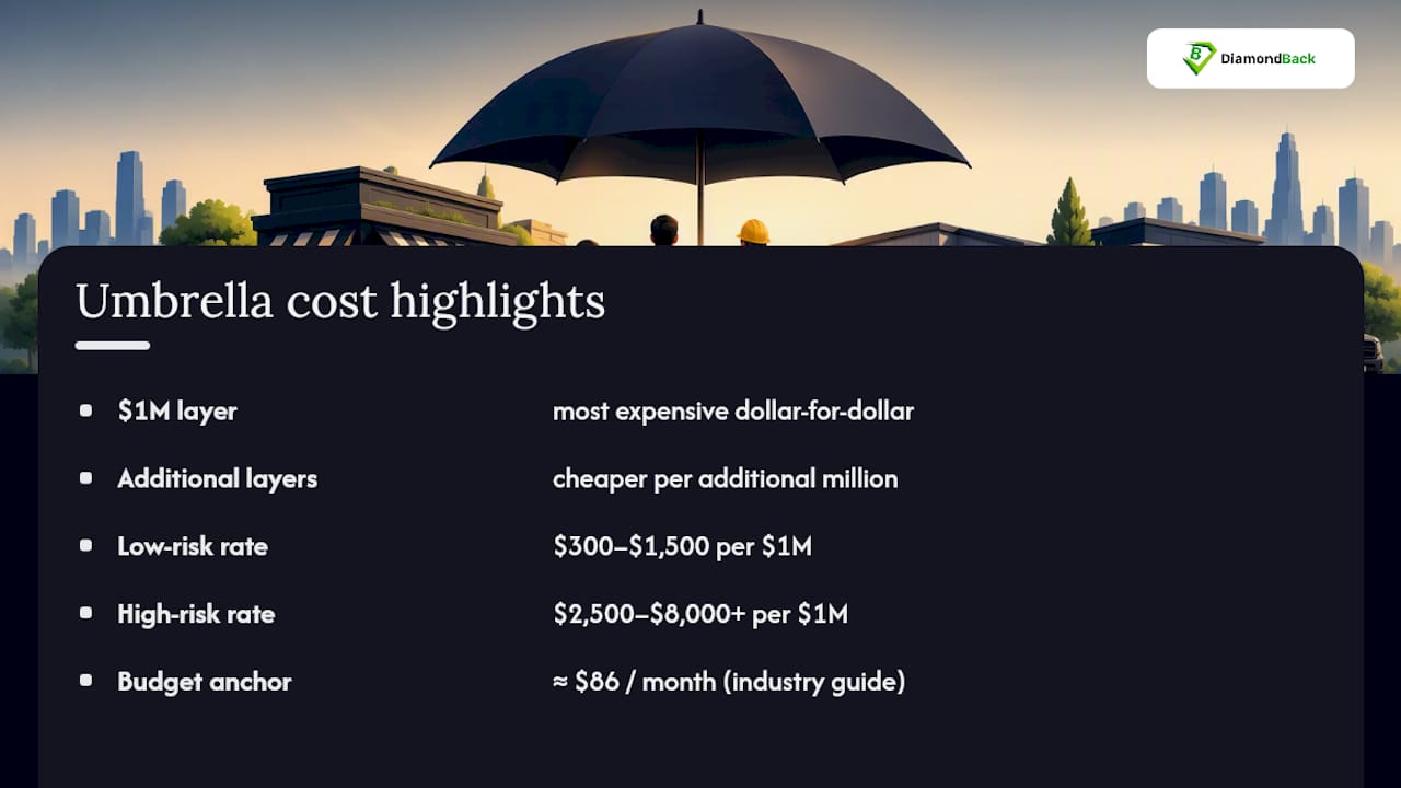 How Much Do $1M, $5M, and $10M Umbrella Limits Cost? — overview diagram
