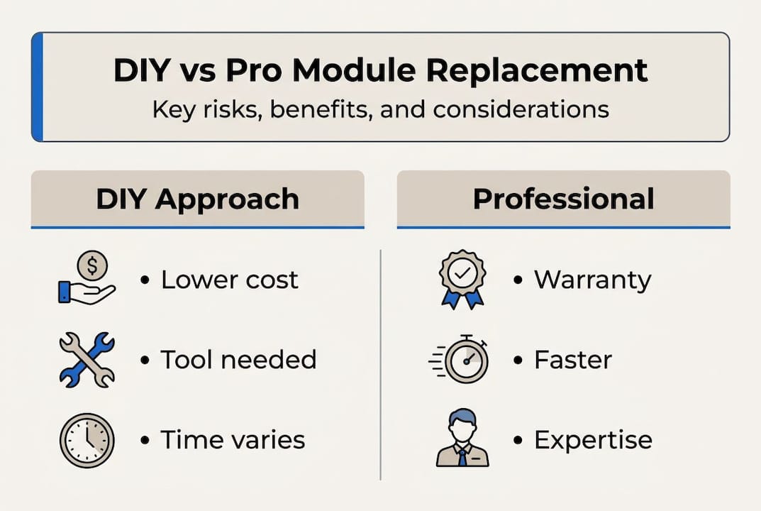 Module Product Repair Part Examples How to replace vehicle modules safely and efficiently