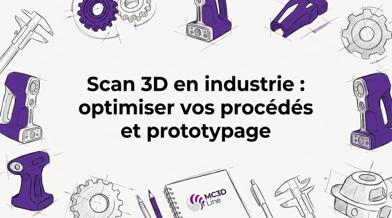 Scan 3D en industrie : optimiser vos procédés et prototypage 1 Scan 3D