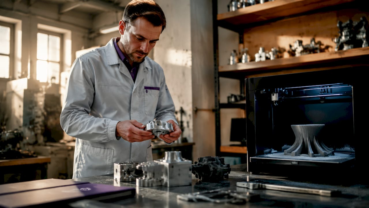 Atelier découverte des pièces réalisées en fabrication additive et soustractive