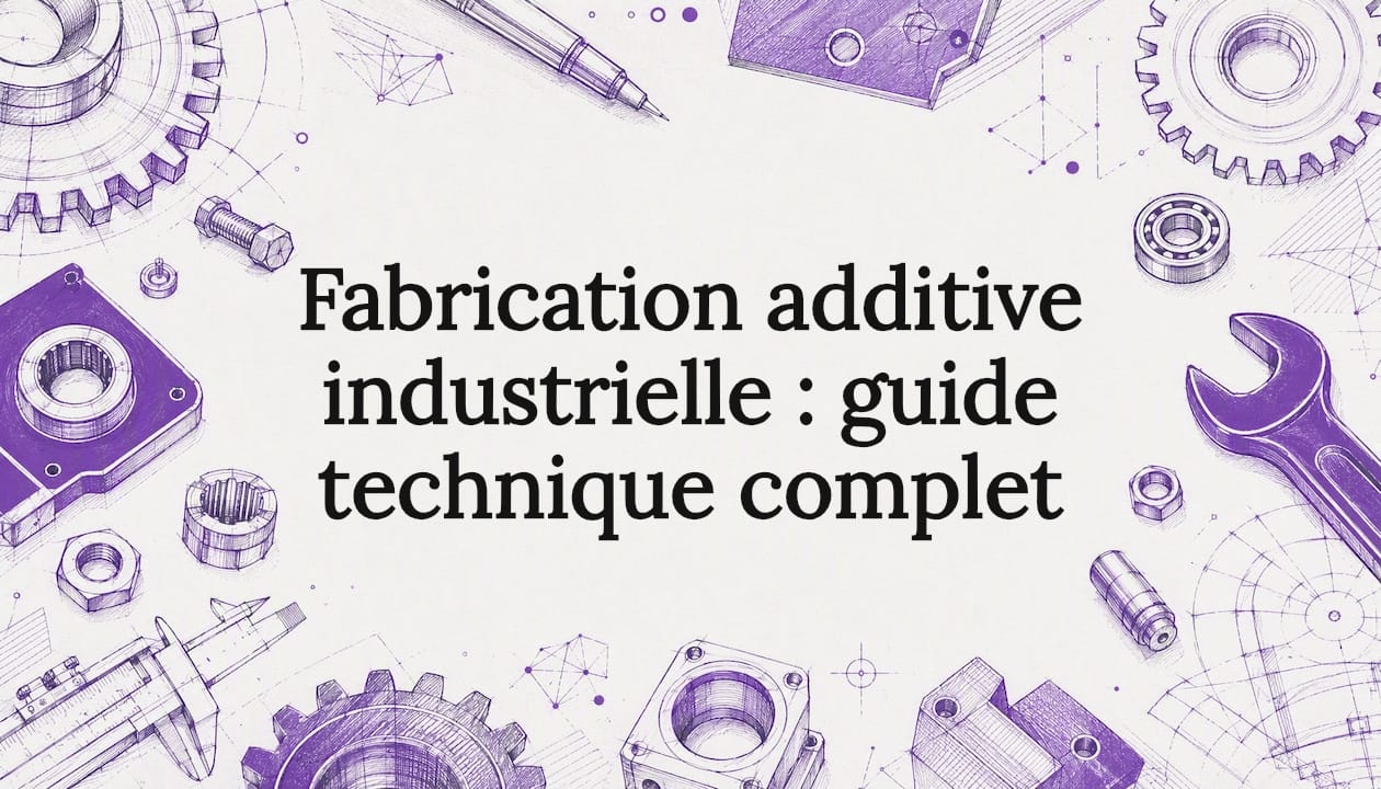 Fabrication additive industrielle : guide technique complet