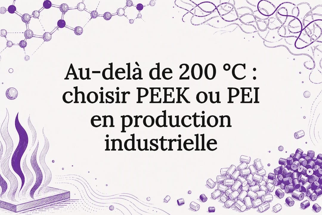 Carte titre illustrée en PEEK et PEI