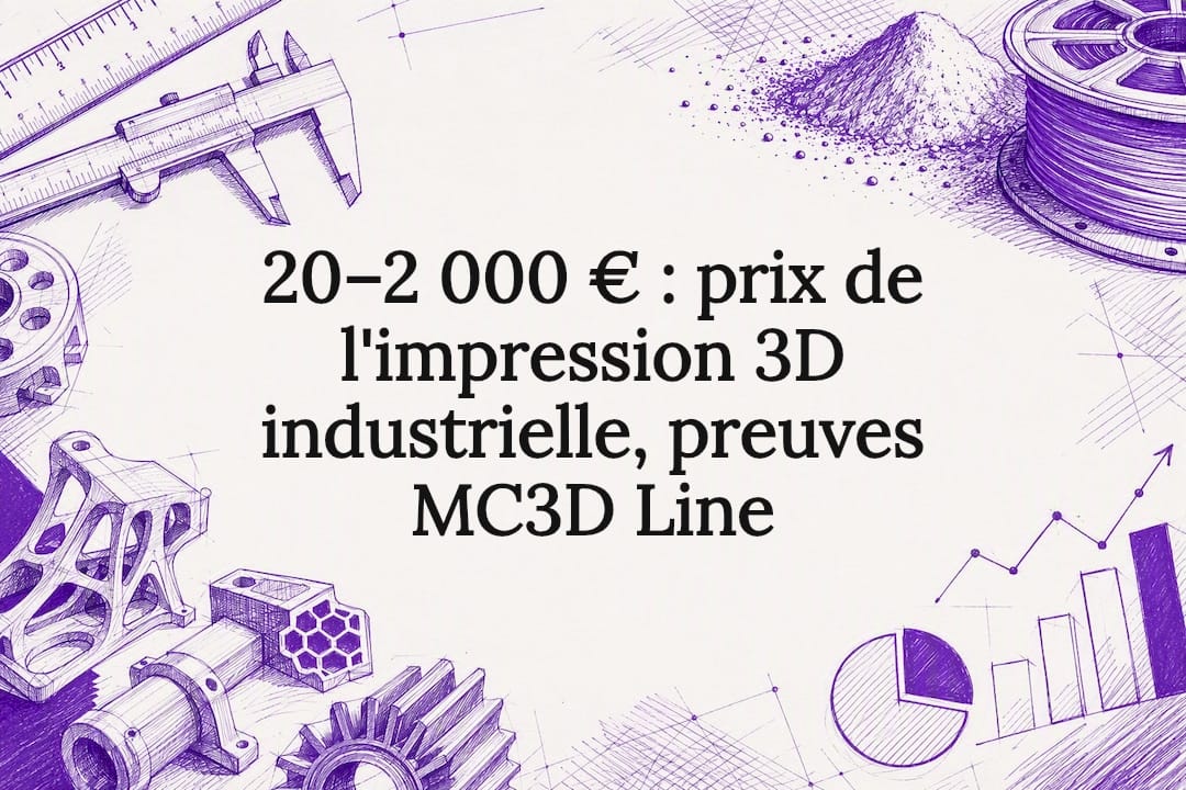 Carte de titre illustrée sur le prix industriel
