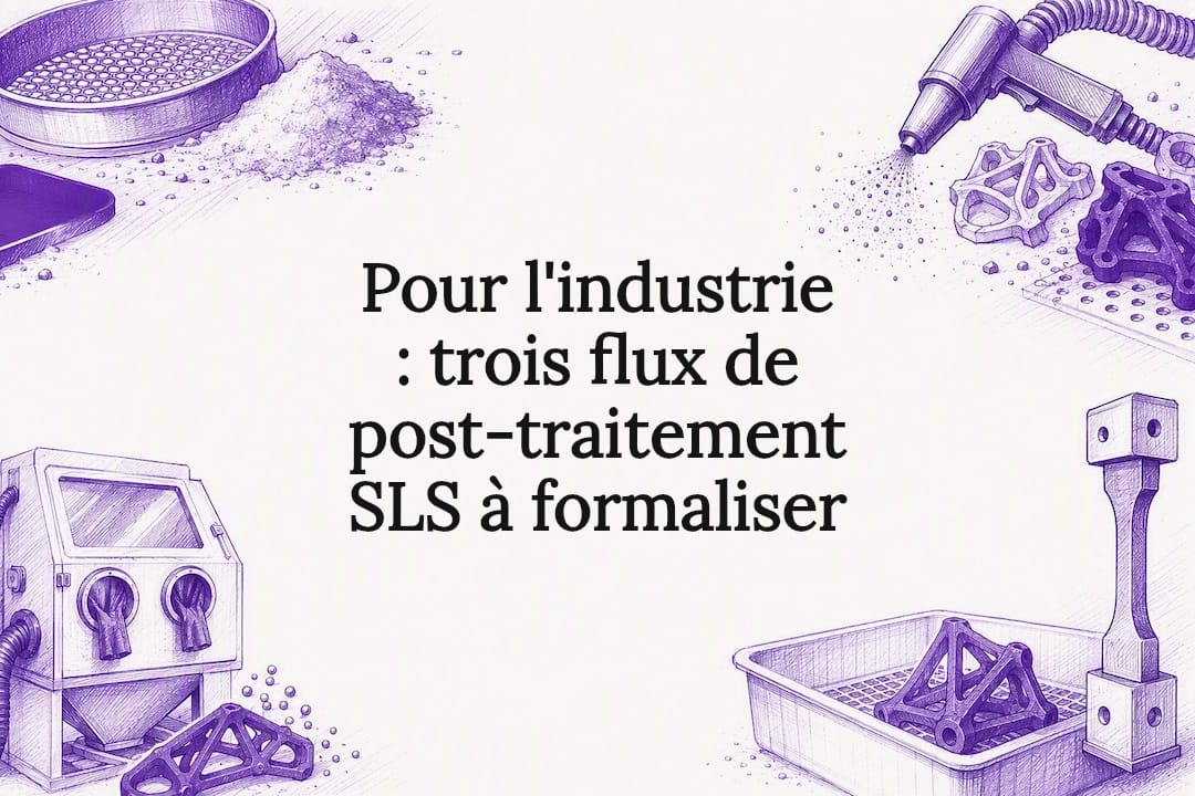 Carte titre représentant un flux SLS
