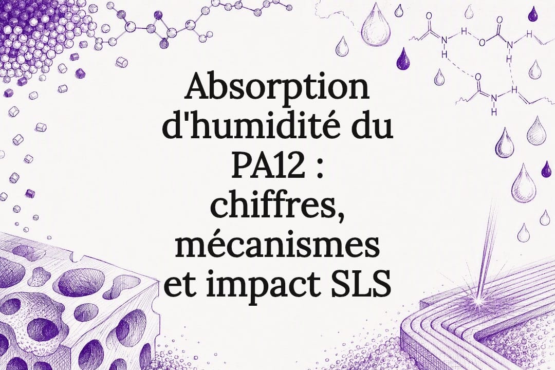 Carte titre illustrée sur l’humidité du PA12