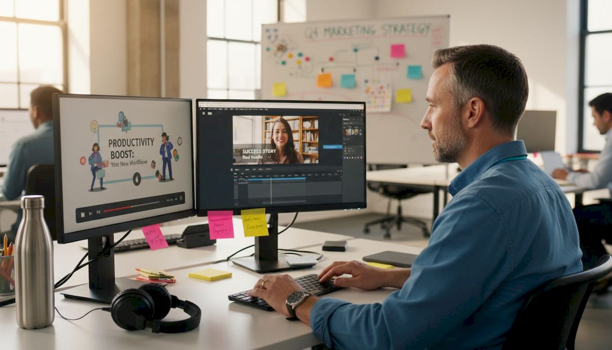10 Inspiring Marketing Video Examples for Brand Success 1 Strategist comparing marketing video examples