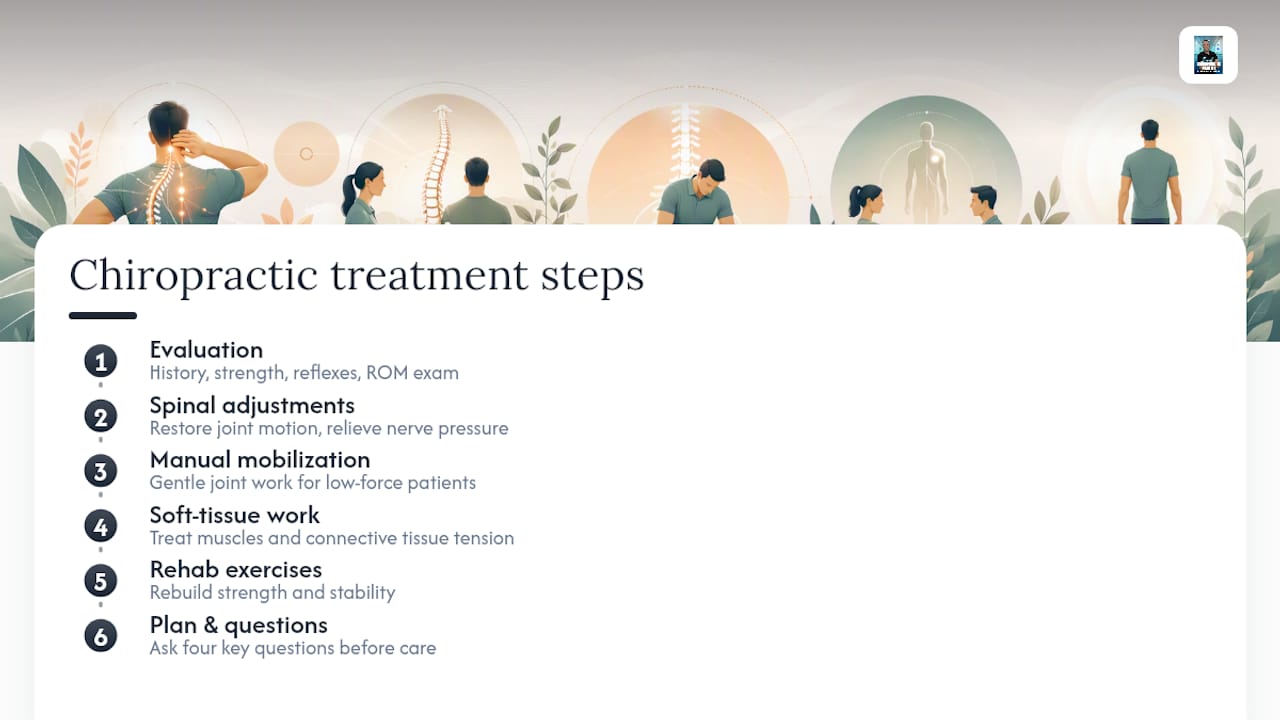 How Do Chiropractors Approach Nerve Interference? — overview diagram