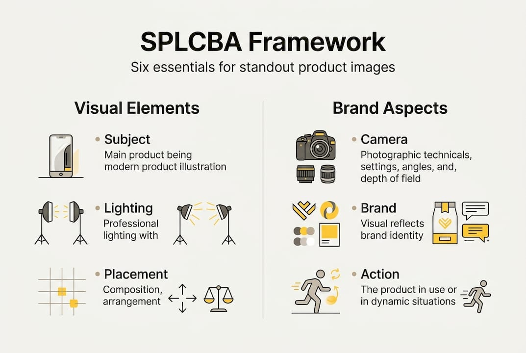 Infographic of SPLCBA product visual framework