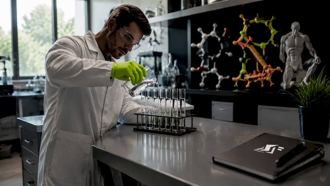 Lab testing testosterone muscle activation