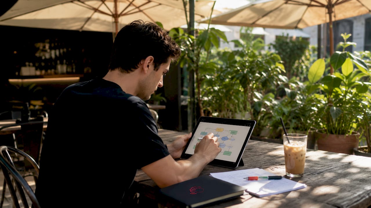 Hands working on customer data integration