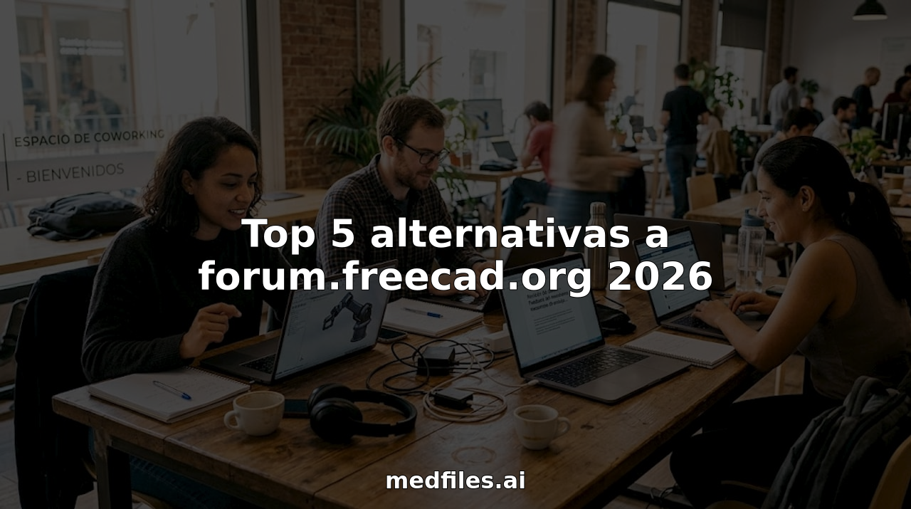 Top 5 alternativas a forum.freecad.org 2026