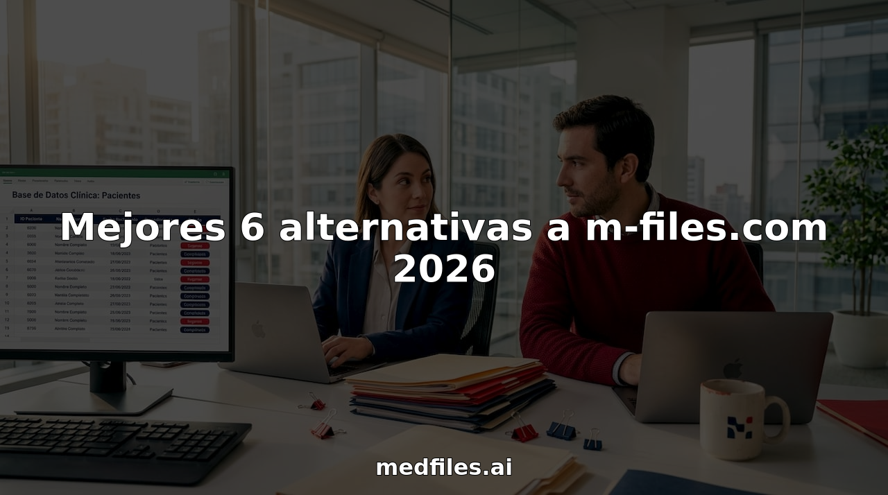 Mejores 6 alternativas a m-files.com 2026