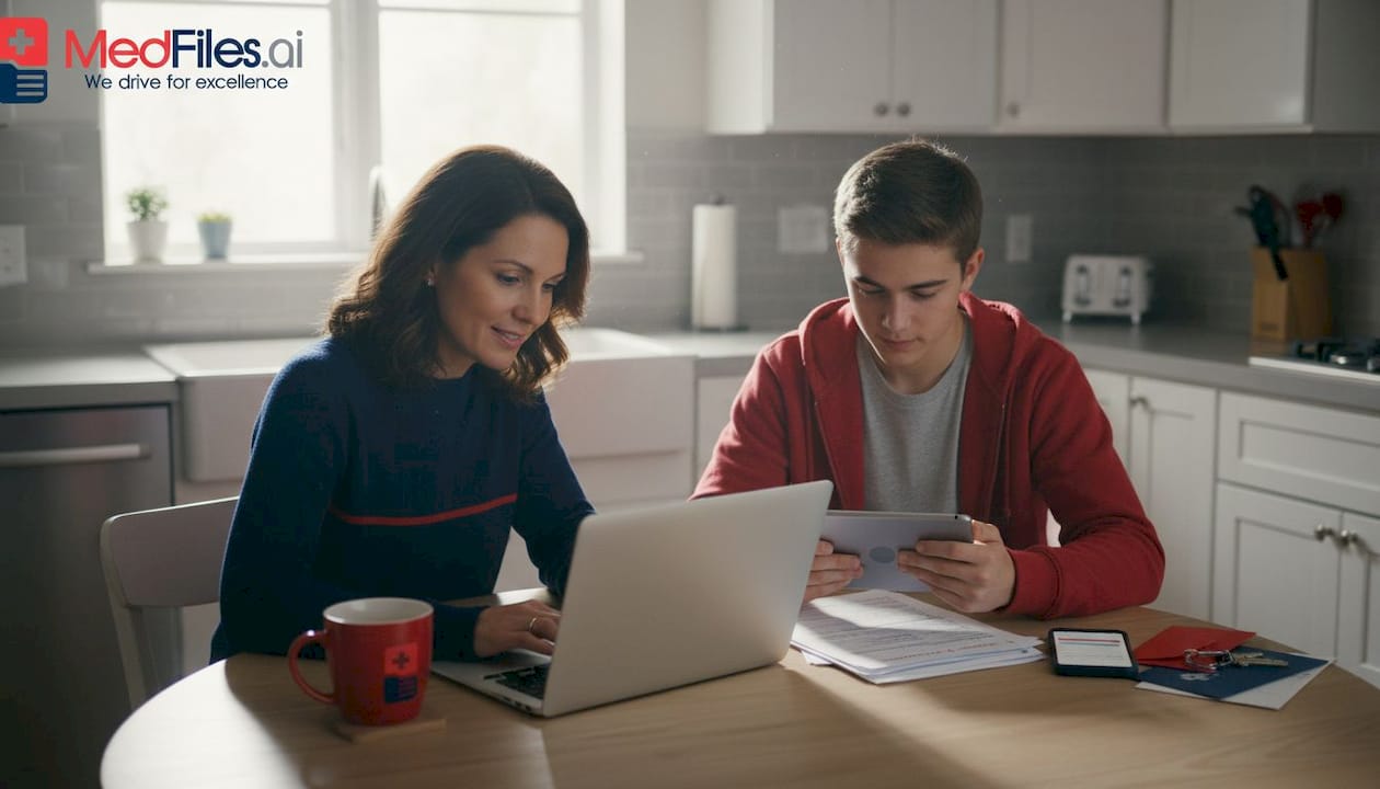 How digital health platforms organize your family's records