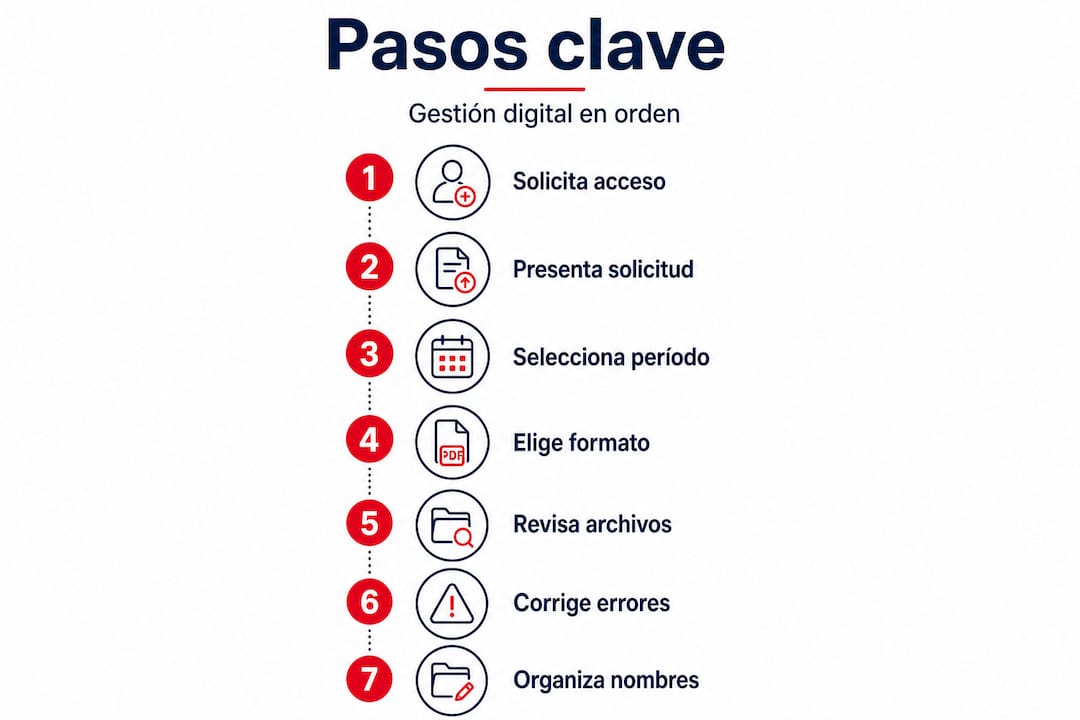 Infografía sobre cómo gestionar proyectos digitales paso a paso