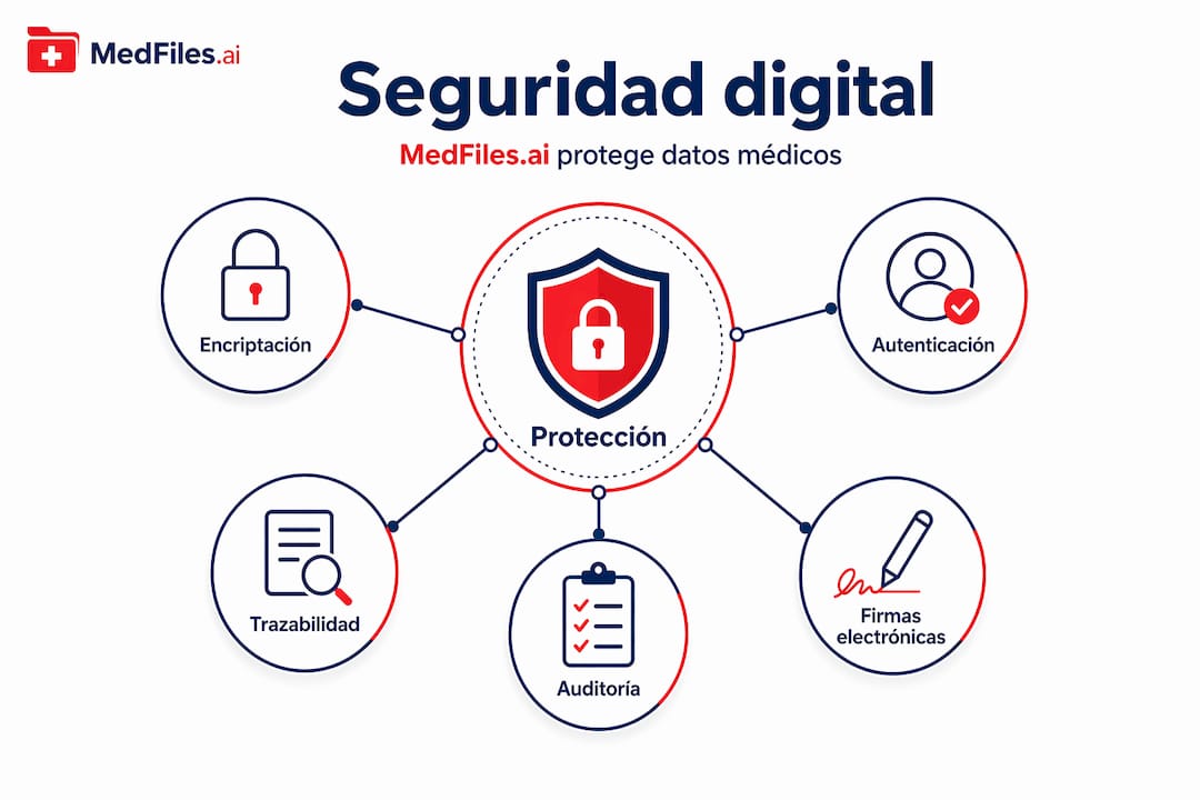 Infografía que ilustra la estructura jerárquica de la seguridad de los datos digitales