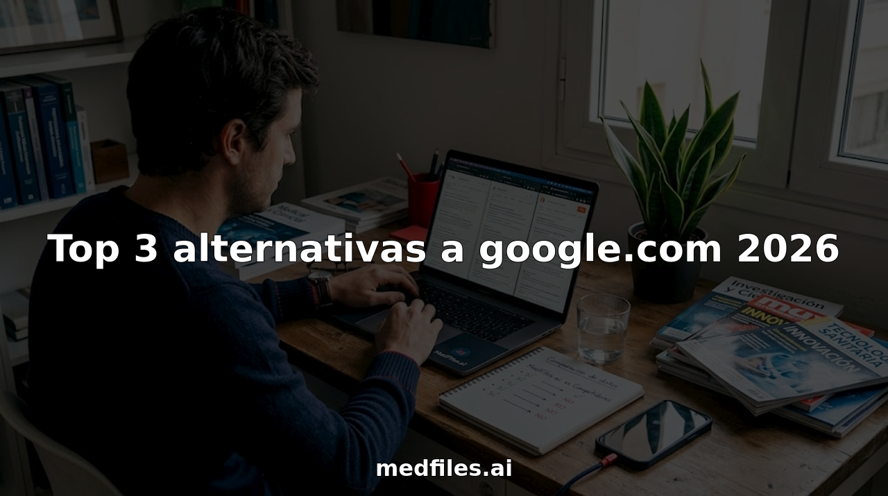 Top 3 alternativas a google.com 2026