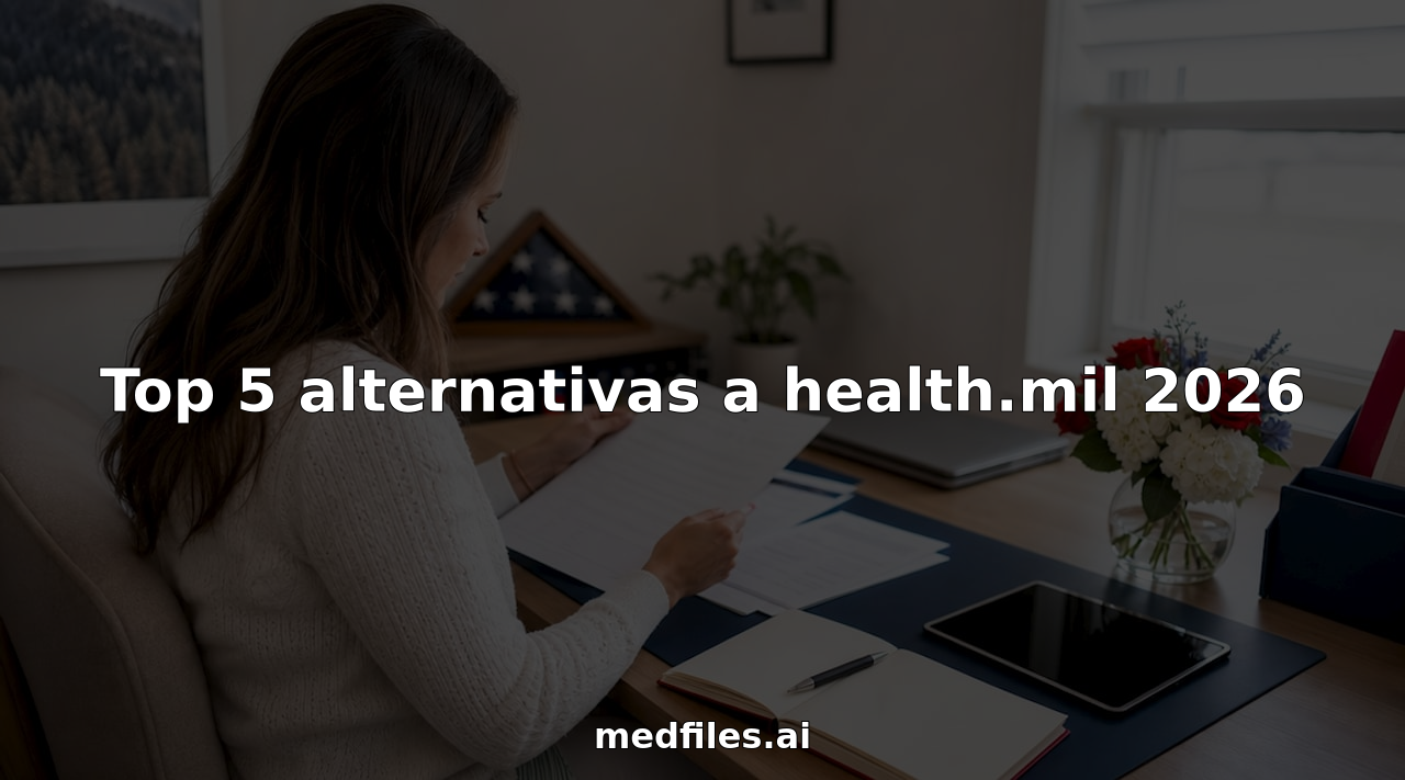 Top 5 alternativas a health.mil 2026