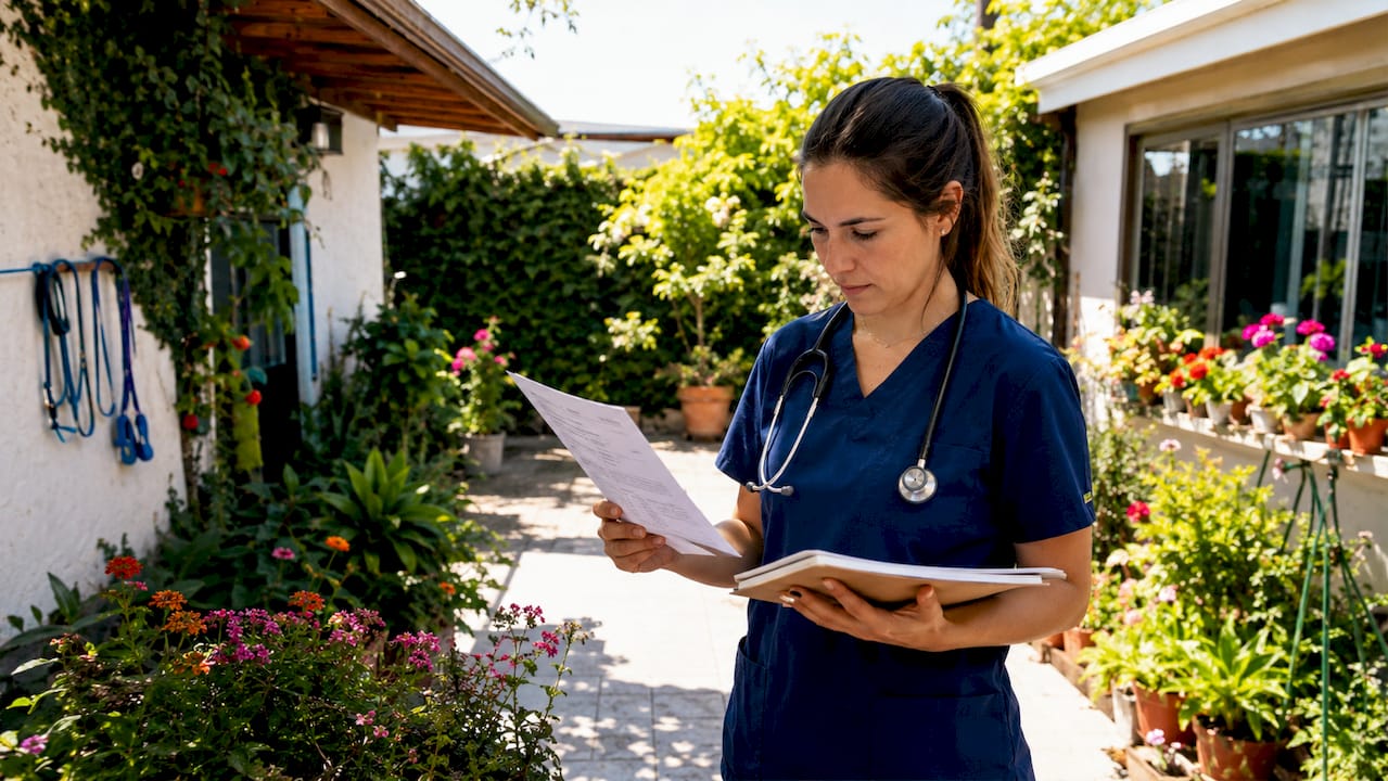 Mejores prácticas para compartir registros veterinarios