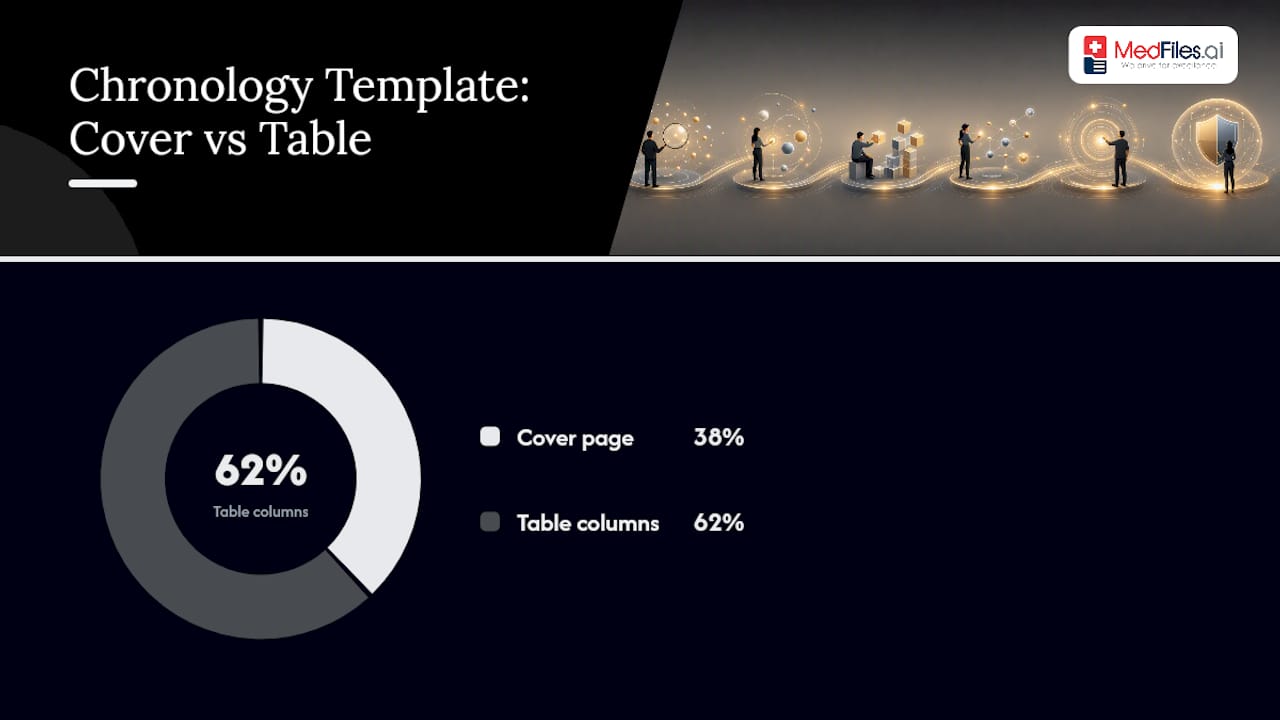 What Should a Medical Chronology Template Include? — overview diagram