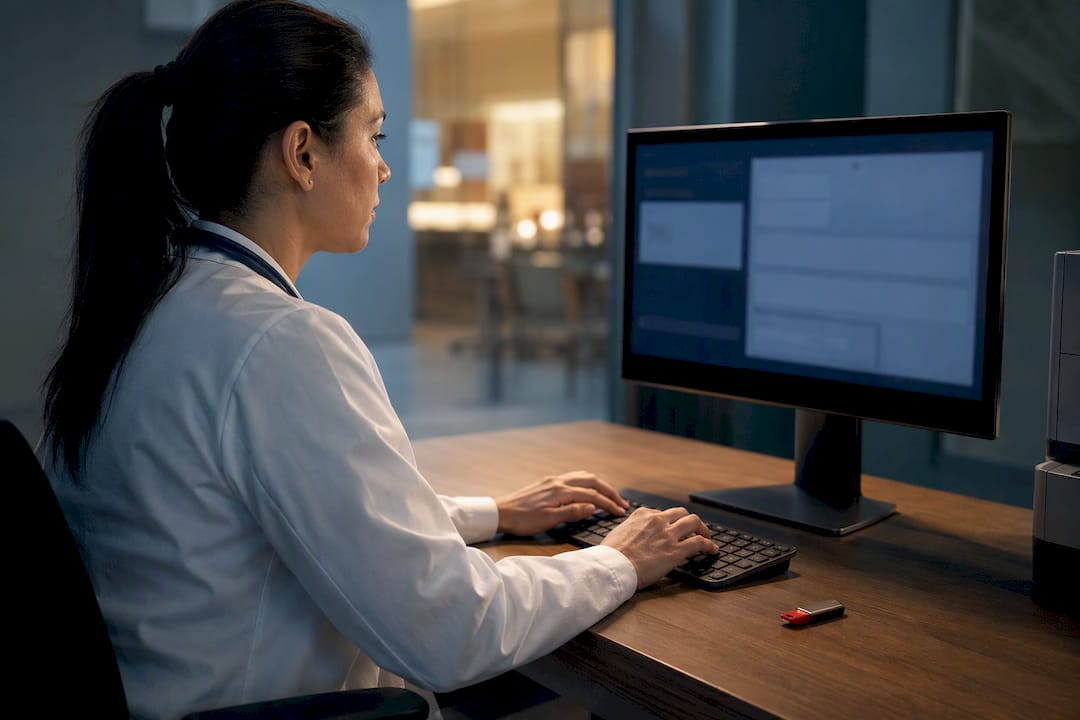 Six Step Checklist for Clinicians to Email Medical Records Securely