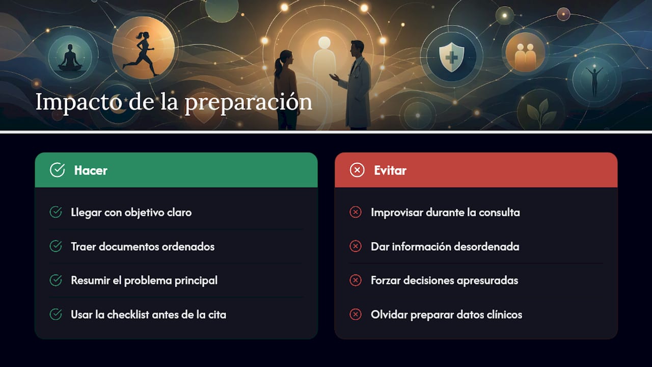 Por qué la preparación cambia el resultado de la consulta — overview diagram
