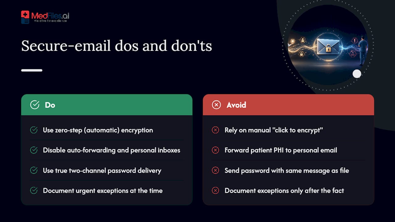 What Do Practitioners Get Wrong About Secure Email in Practice? — overview diagram