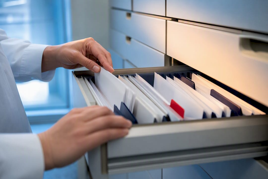 Organizar estudios de laboratorio: sistema seguro para tu familia