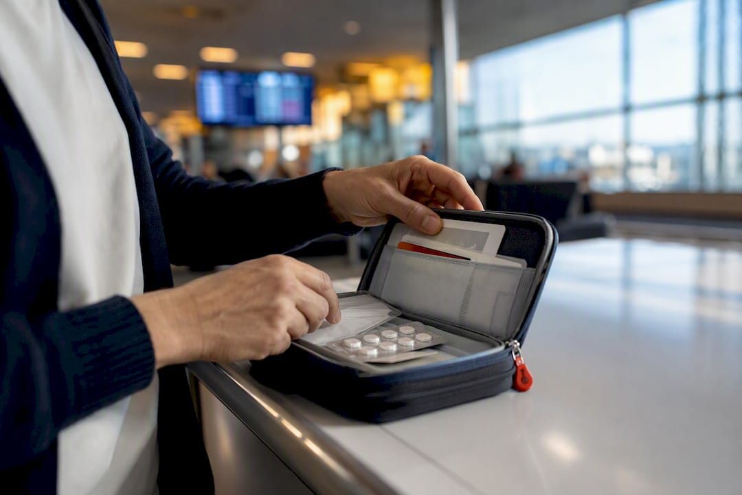 Viajar con enfermedad crónica: qué documentos llevar siempre