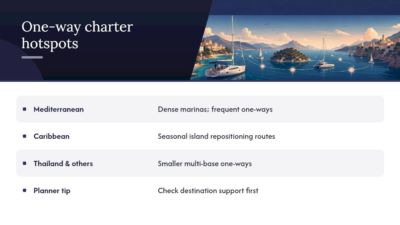 Where Are One-Way Charters Most Commonly Available? — overview diagram