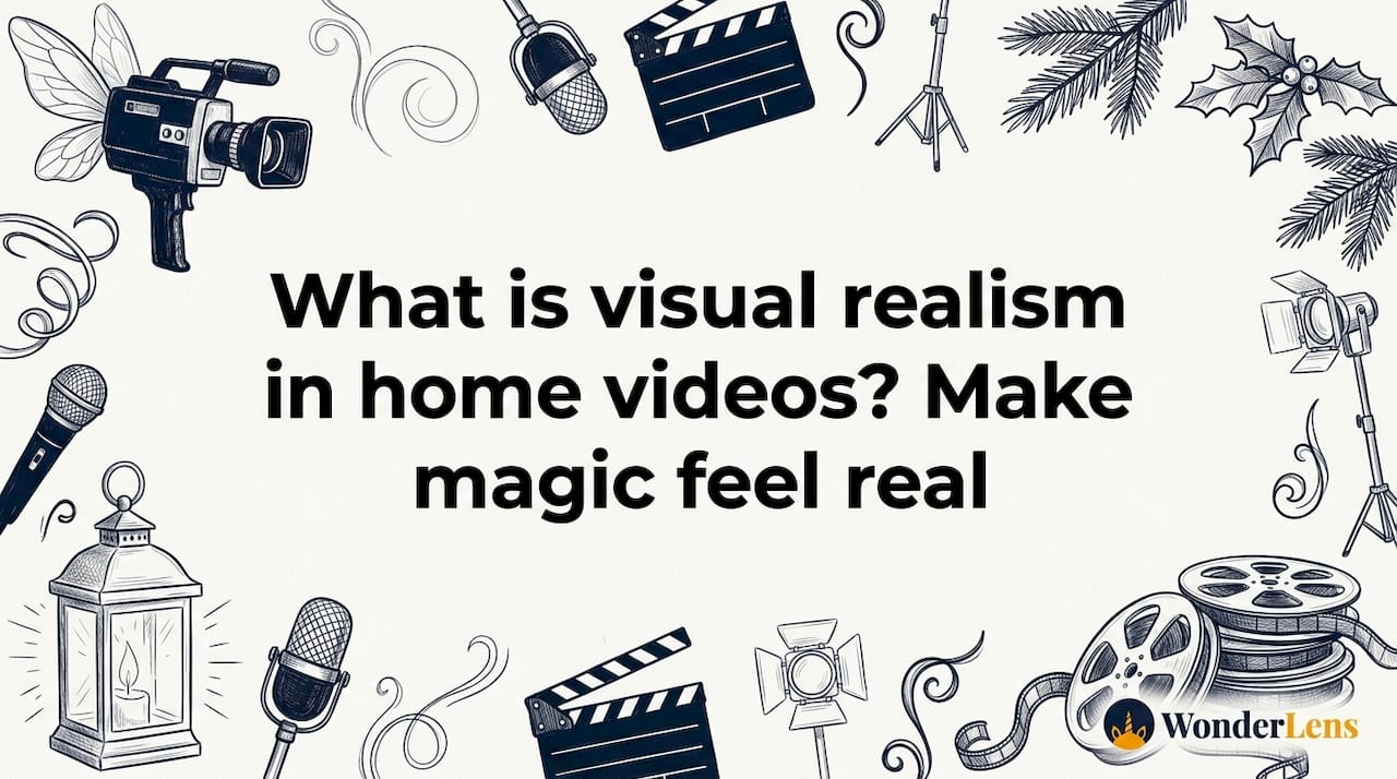 What is visual realism in home videos? Make magic feel real. WonderLens ...