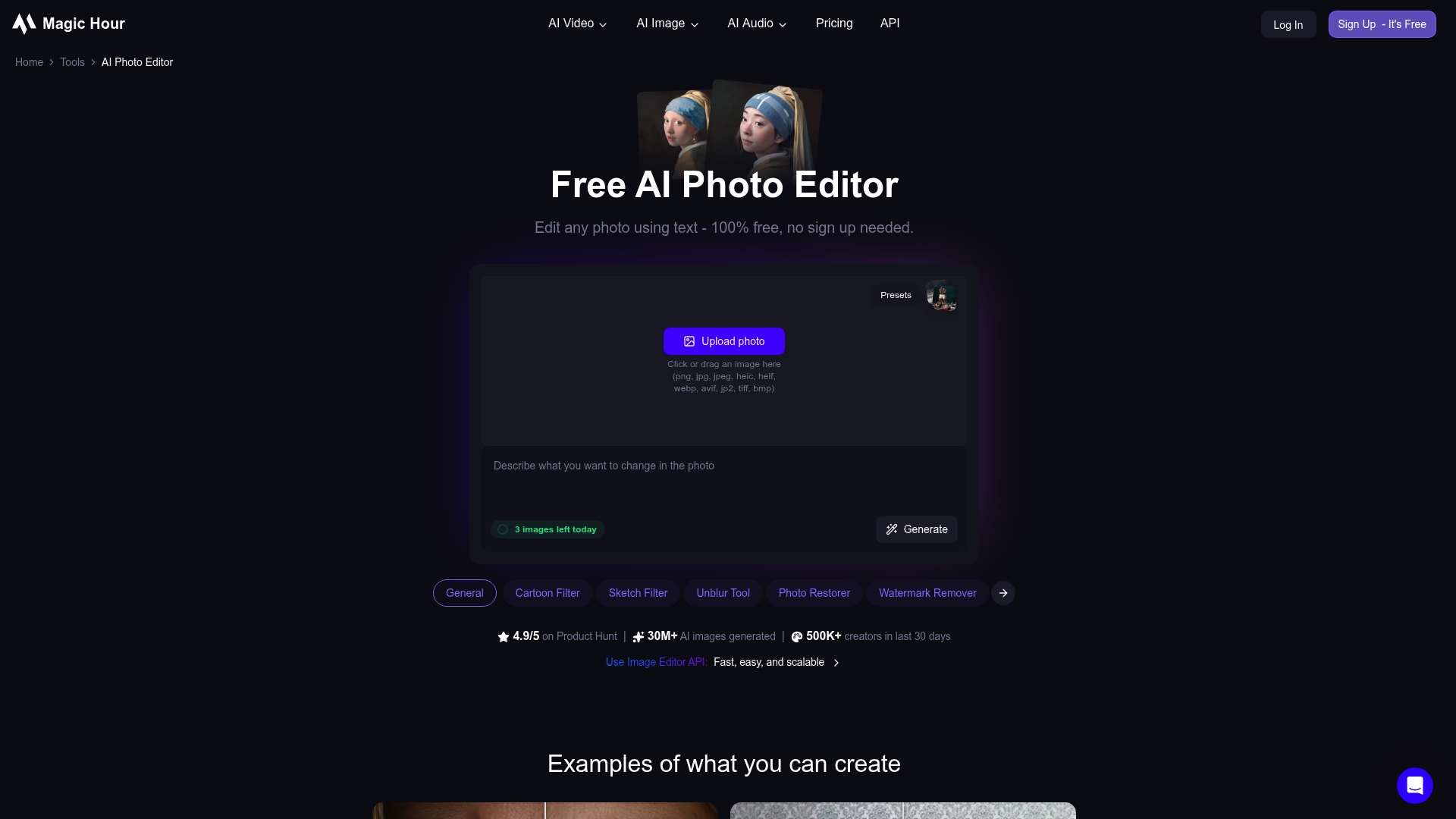 https://magichour.ai/products/ai-photo-editor