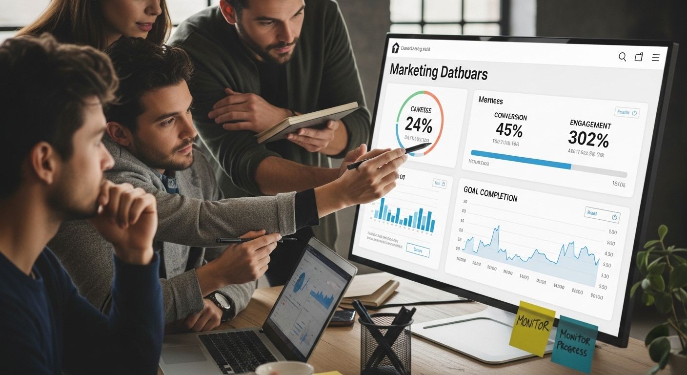 monitor marketing progress