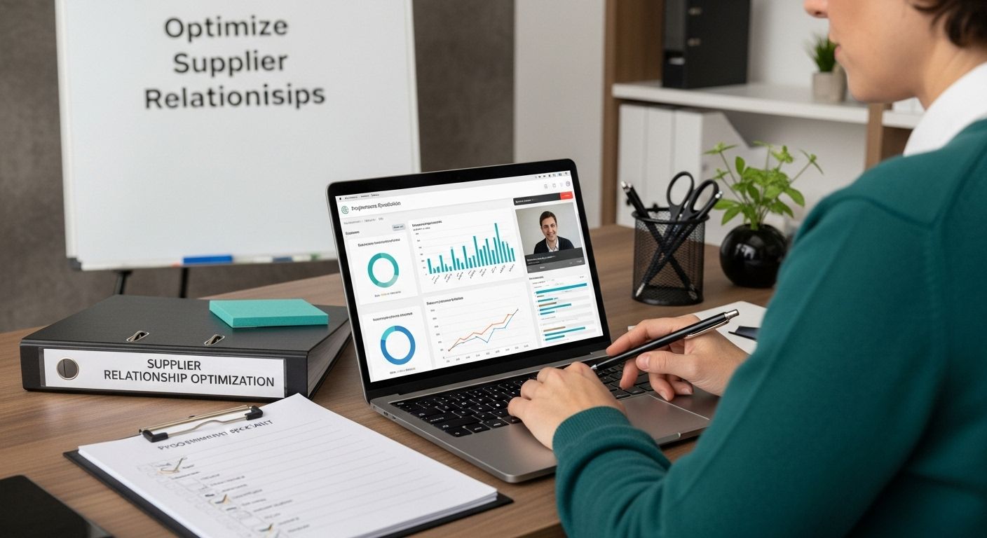 optimize supplier relationships