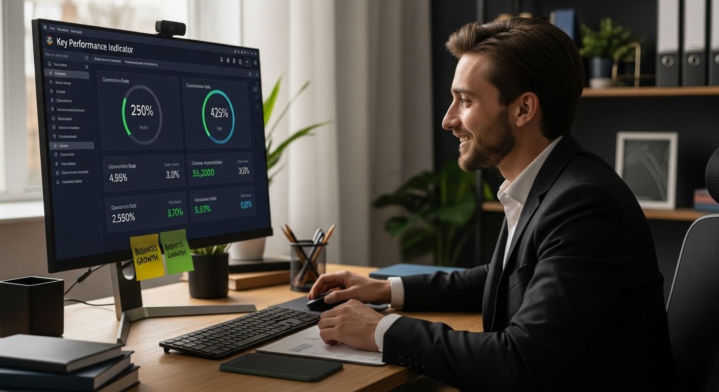 analyzing business growth kpis