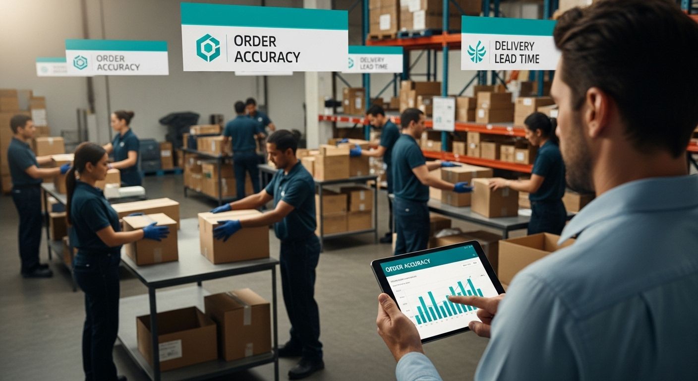 warehouse kpi human activity