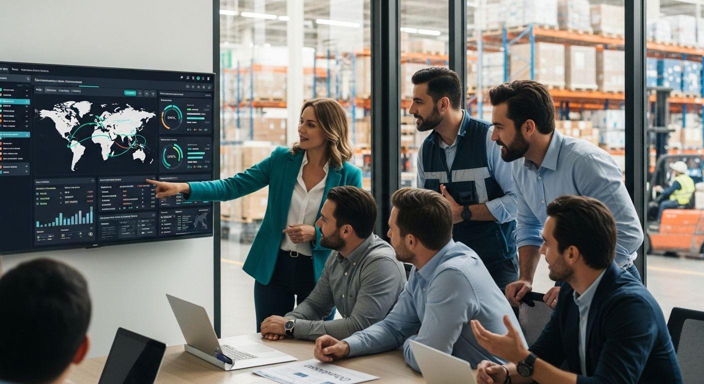 logistics efficiency meeting warehouse