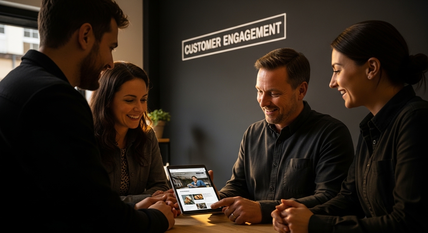 customer engagement website