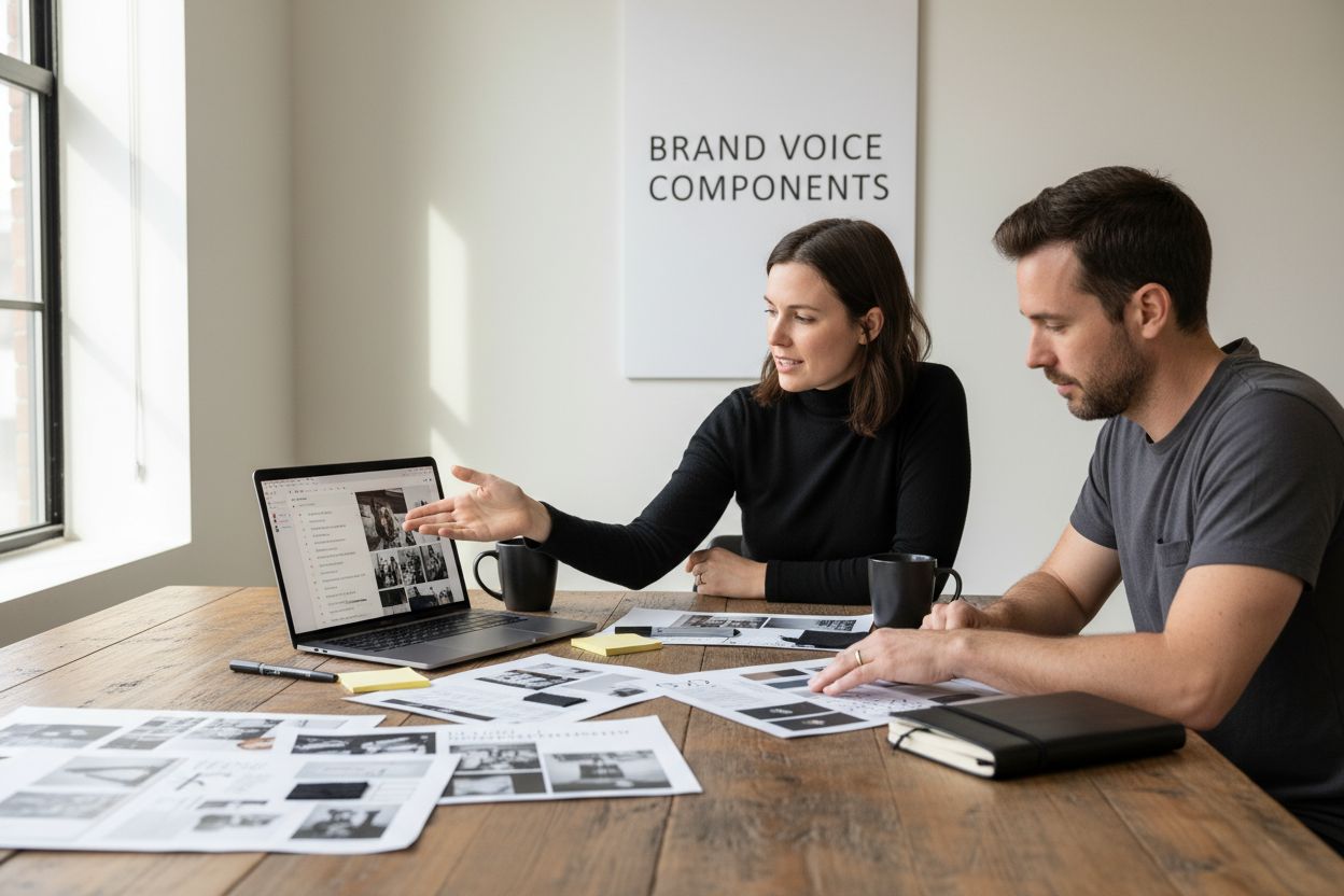 brand voice components collaboration
