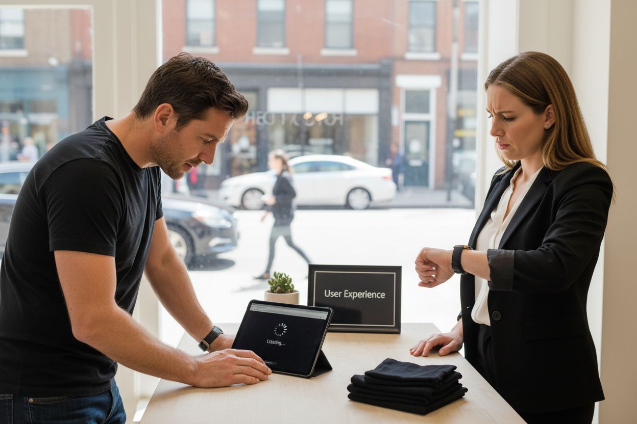 website speed customer experience retail