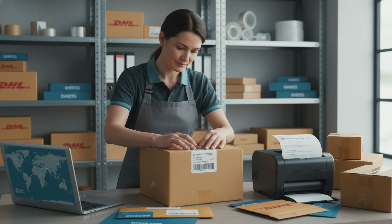 courier package preparation