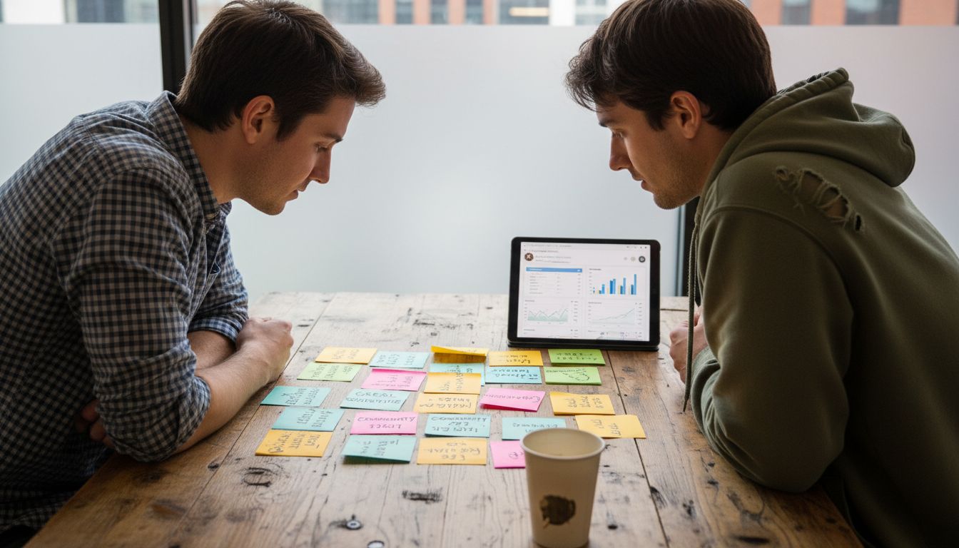 Planning viral marketing campaign workspace