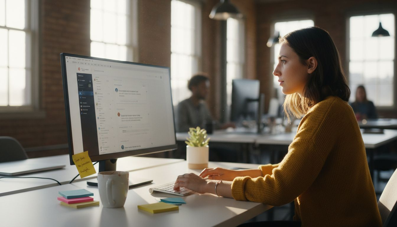 Startup manager moderating online community