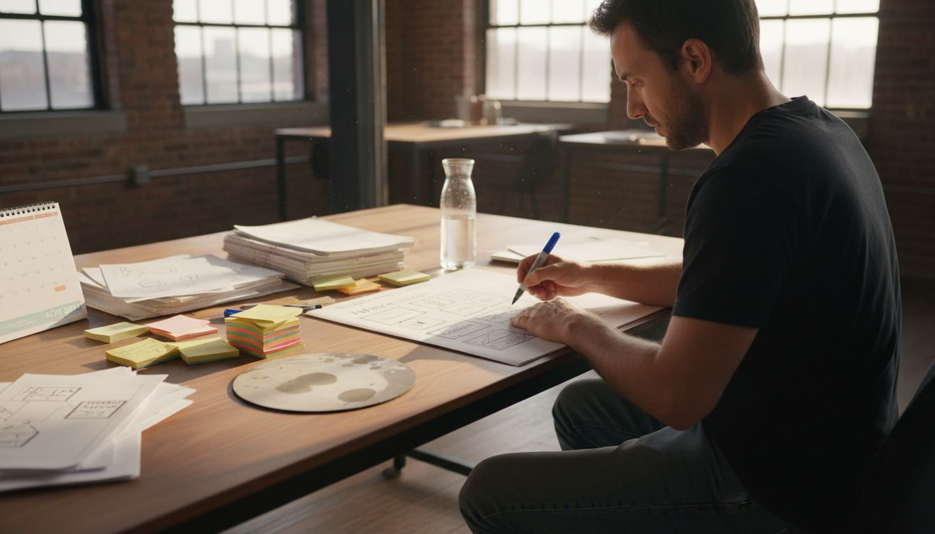 Manager drafting mobile navigation goals