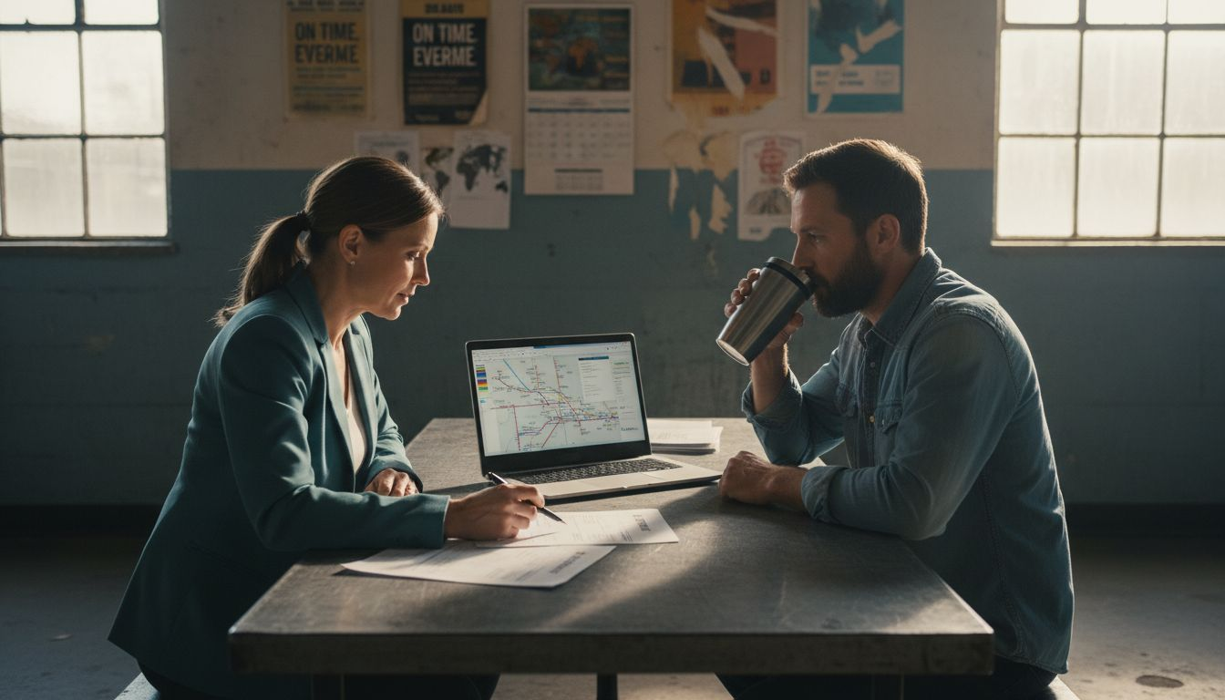 Freight brokers compare FOB contract types and routes