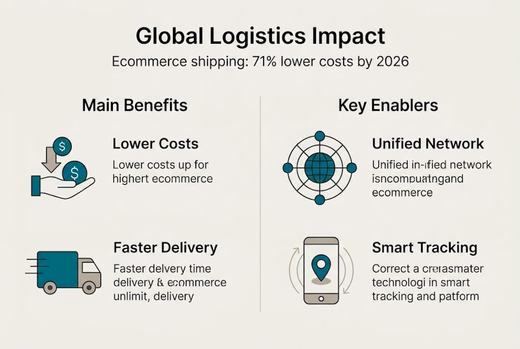 Infographic: global logistics cost and benefits