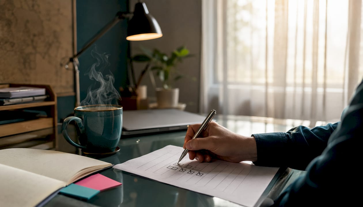 Close-up checklist for email editing
